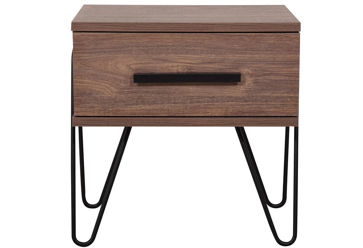 Απεικονίζεται το κομοδίνο από κοντινή όψη.